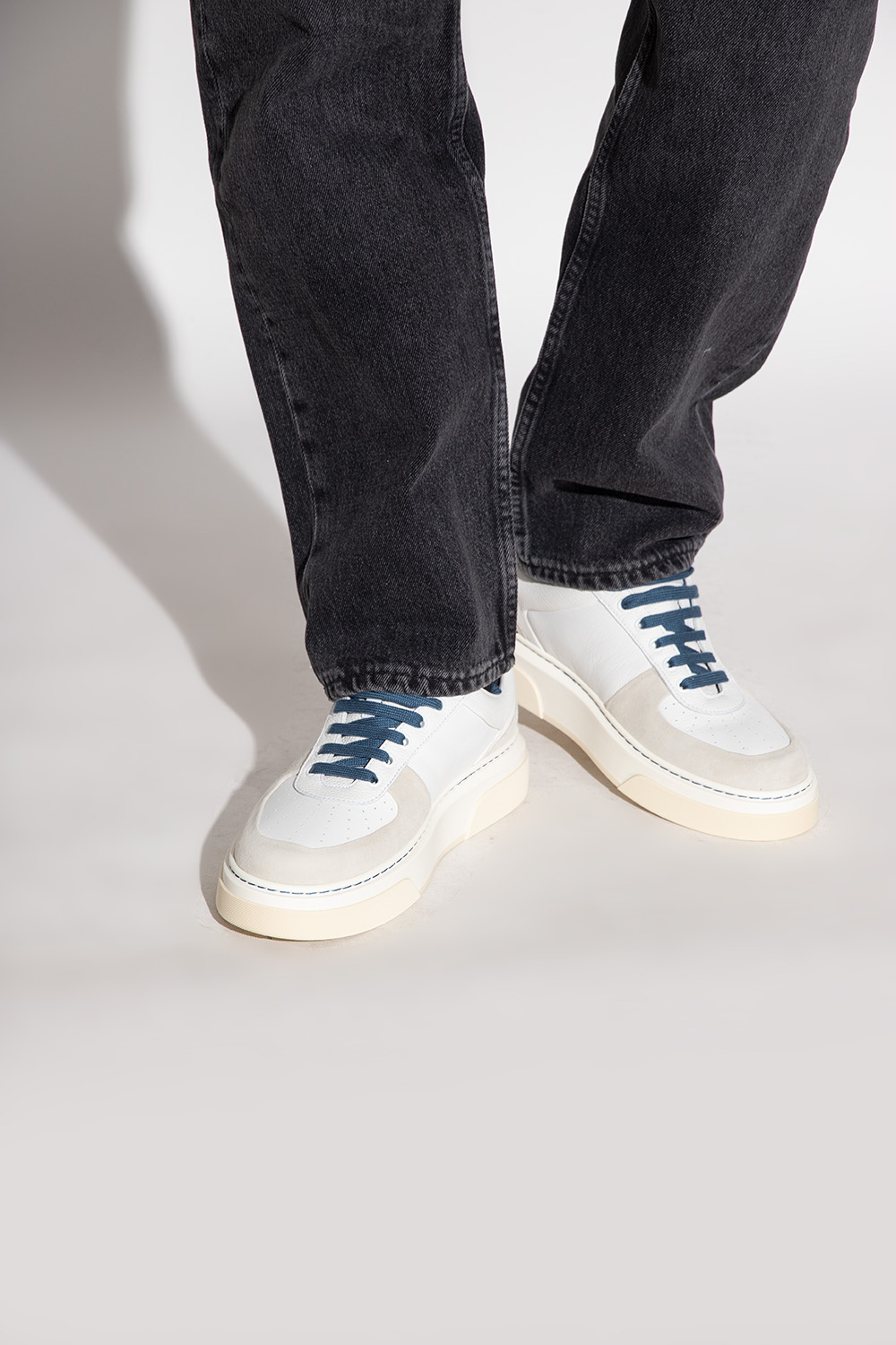 White 'Cassina' sneakers FERRAGAMO - SchaferandweinerShops